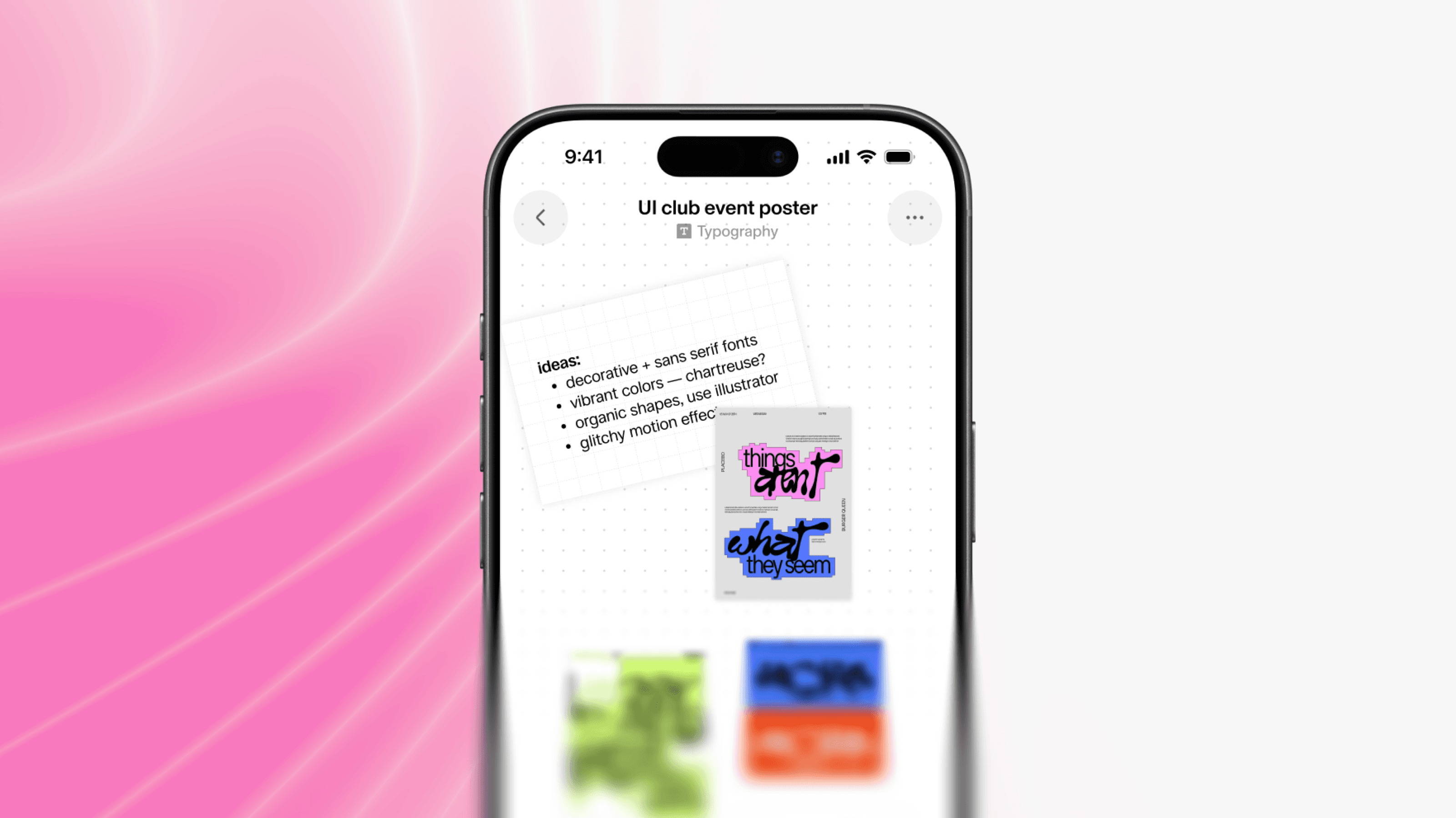Turning digital clutter into creative action